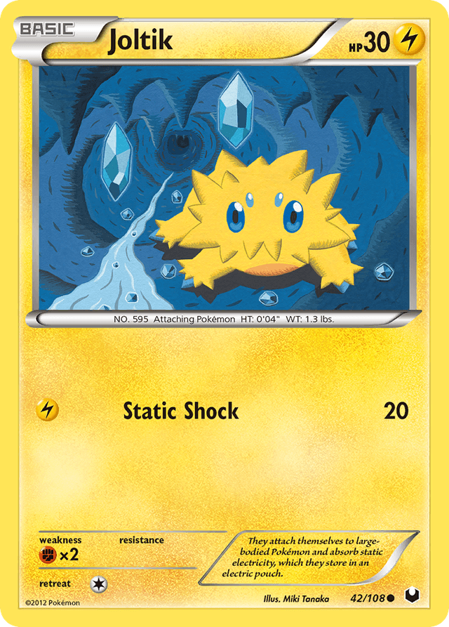 Carta Joltik 42/108 do set Dark Explorers — Pokémon TCG | Bynx