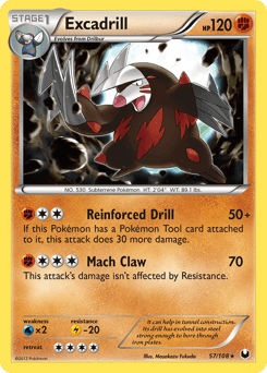Excadrill 57 — Dark Explorers