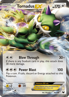 Tornadus-EX 90/108 — Exploradores da Escuridão