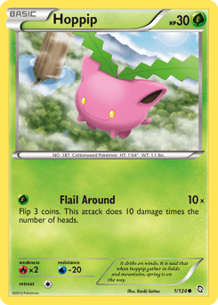 Hoppip 1/124 — Dragões Enaltecidos