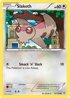 Slakoth 101/124 — Dragões Enaltecidos
