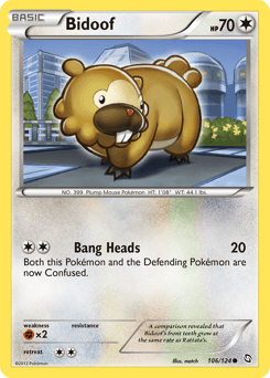 Bidoof 106/124 — Dragões Enaltecidos