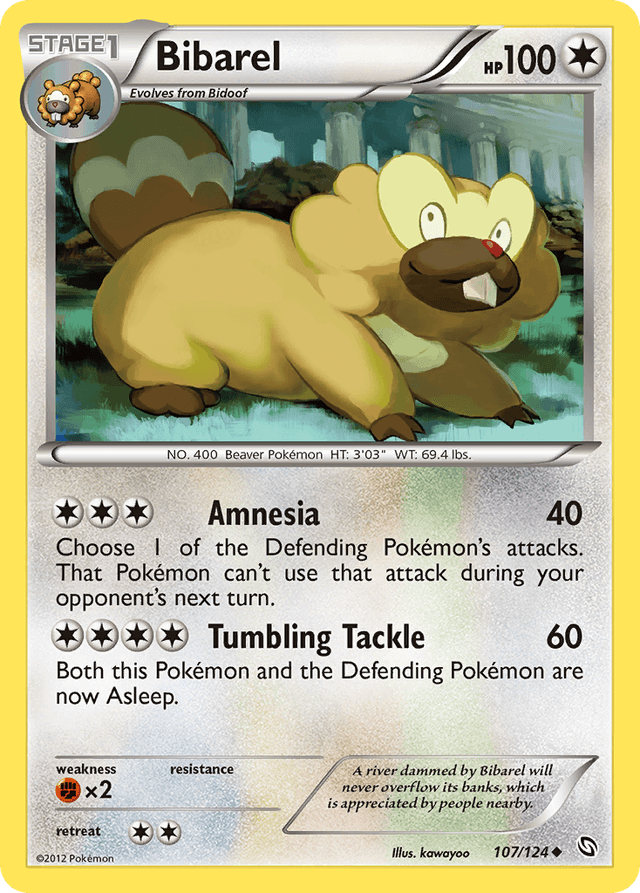 Carta Bibarel 107/124 do set Dragons Exalted — Pokémon TCG | Bynx