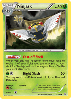 Ninjask 11/124 — Dragões Enaltecidos