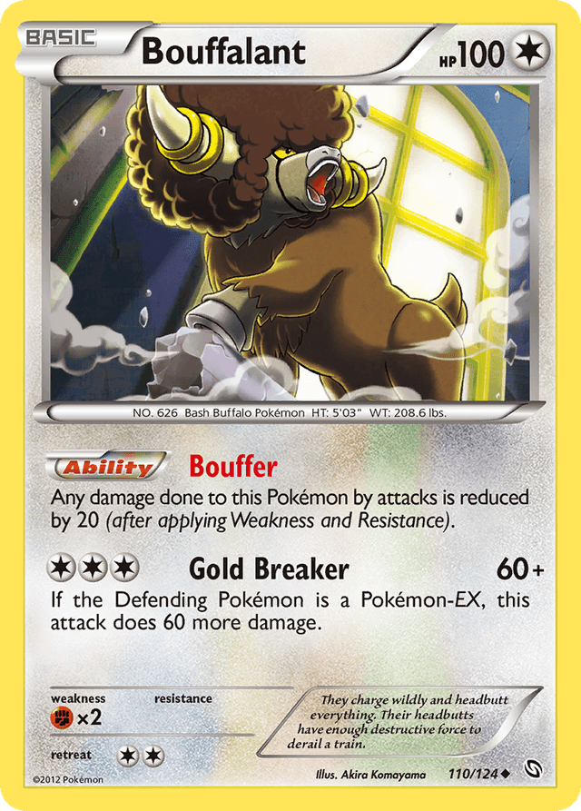 Carta Bouffalant 110/124 do set Dragons Exalted — Pokémon TCG | Bynx