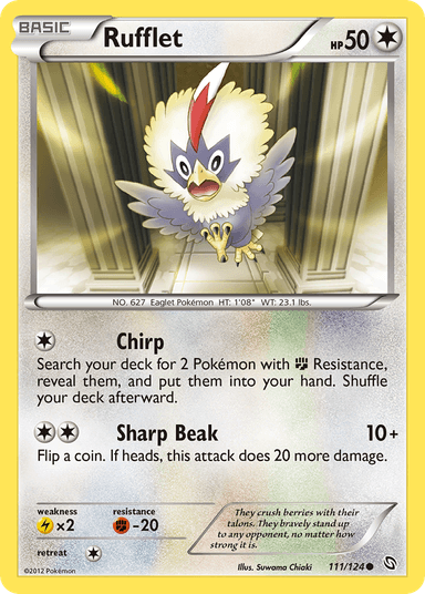 Carta Rufflet 111/124 do set Dragons Exalted — Pokémon TCG | Bynx
