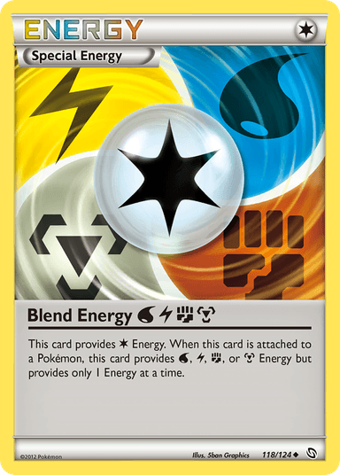 Carta Blend Energy WaterLightningFightingMetal 118/124 do set Dragons Exalted — Pokémon TCG | Bynx