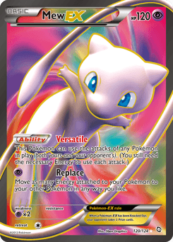 Mew-EX 120/124 — Dragões Enaltecidos