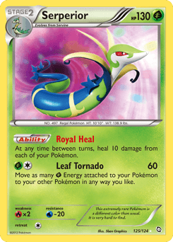 Carta Serperior 125 do set Dragons Exalted — Pokémon TCG | Bynx