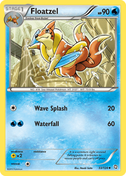 Floatzel 33 — Dragons Exalted