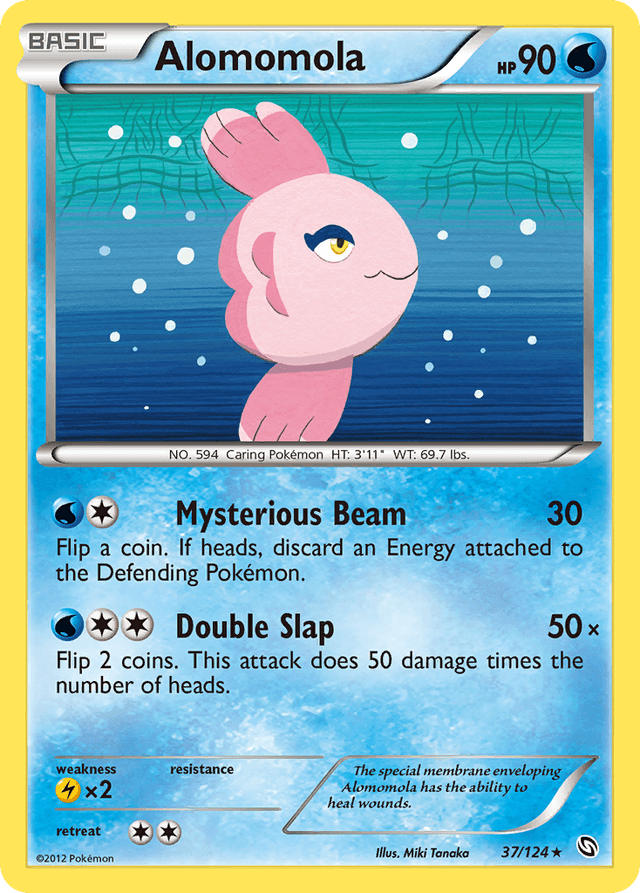 Carta Alomomola 37/124 do set Dragons Exalted — Pokémon TCG | Bynx