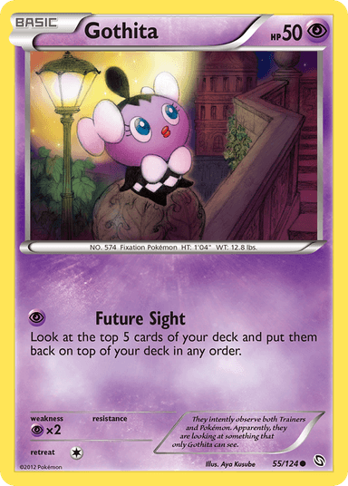 Carta Gothita 55/124 do set Dragons Exalted — Pokémon TCG | Bynx