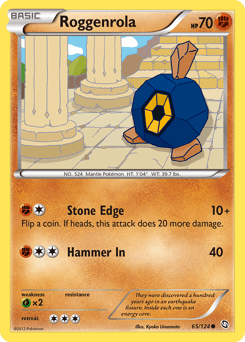 Roggenrola 65 — Dragons Exalted