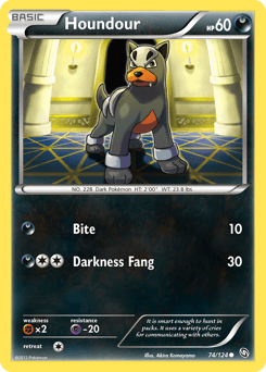 Houndour 74/124 — Dragões Enaltecidos