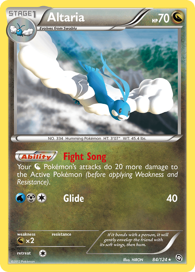 Carta Altaria 84/124 do set Dragons Exalted — Pokémon TCG | Bynx