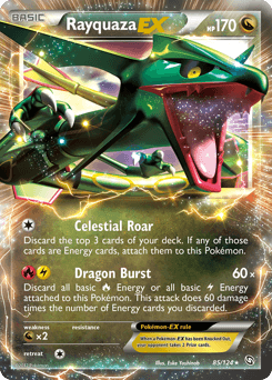 Rayquaza-EX 85 — Dragons Exalted