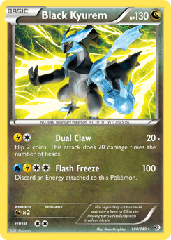 Black Kyurem 100 — Boundaries Crossed