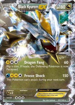 Black Kyurem-EX 101 — Boundaries Crossed