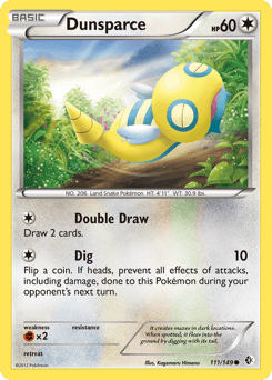 Dunsparce 111/149 — Fronteiras Cruzadas