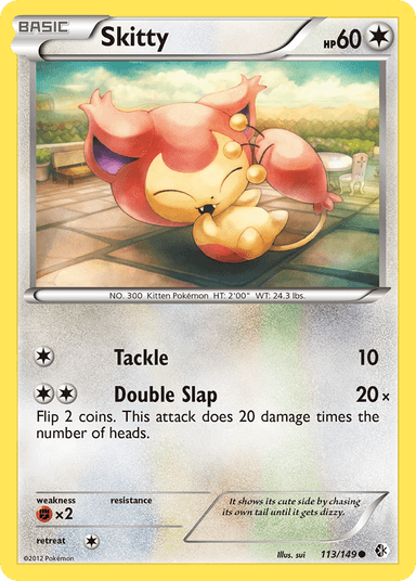 Carta Skitty 113/149 do set Boundaries Crossed — Pokémon TCG | Bynx