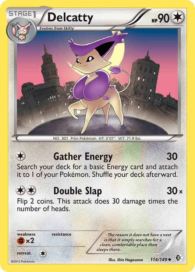 Carta Delcatty 114/149 do set Boundaries Crossed — Pokémon TCG | Bynx