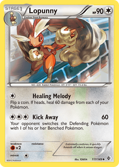 Carta Lopunny 117/149 do set Boundaries Crossed — Pokémon TCG | Bynx
