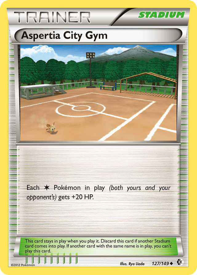 Carta Aspertia City Gym 127/149 do set Boundaries Crossed — Pokémon TCG | Bynx