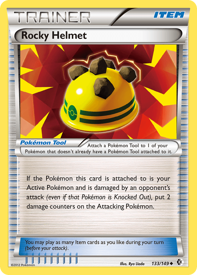 Carta Rocky Helmet 133/149 do set Boundaries Crossed — Pokémon TCG | Bynx
