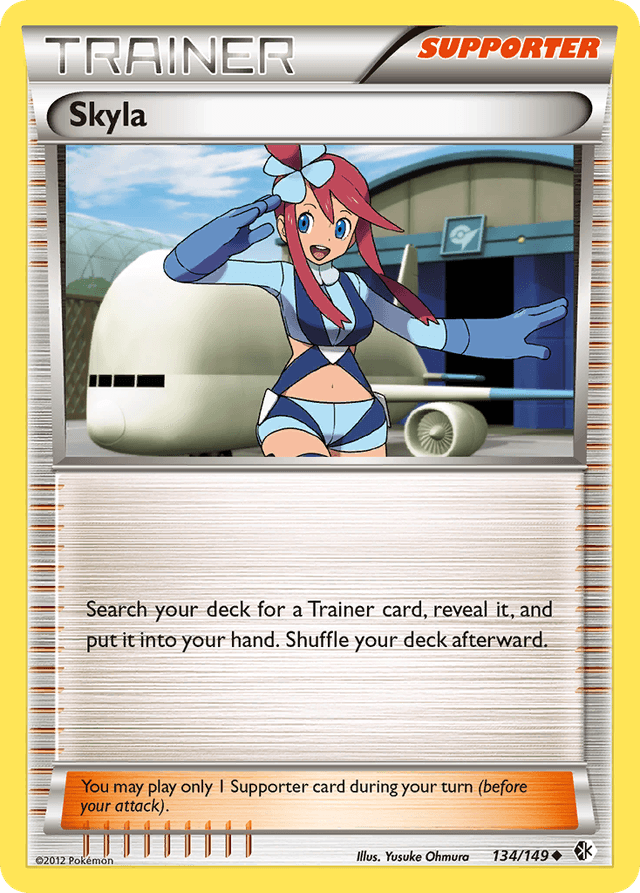 Carta Skyla 134/149 do set Boundaries Crossed — Pokémon TCG | Bynx