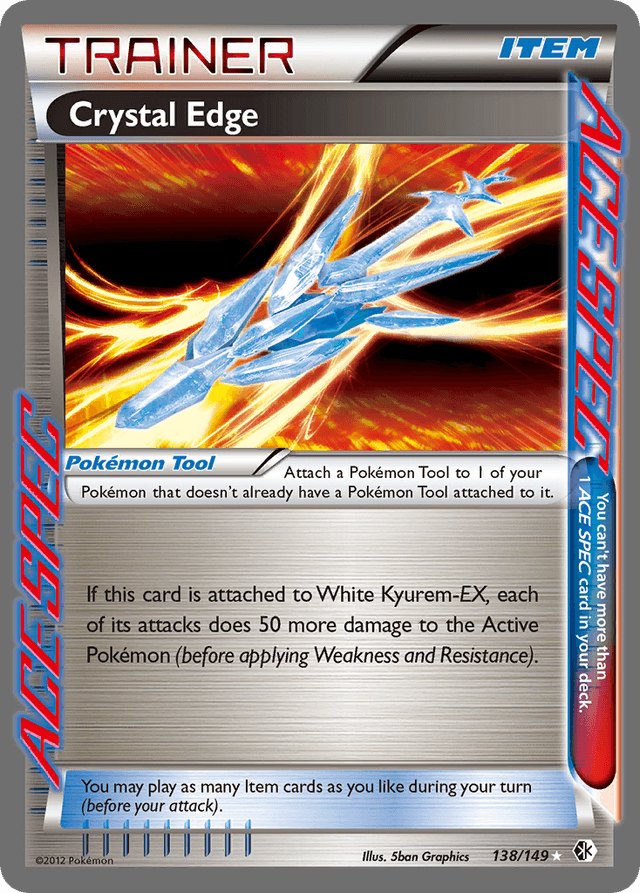 Carta Crystal Edge 138/149 do set Boundaries Crossed — Pokémon TCG | Bynx
