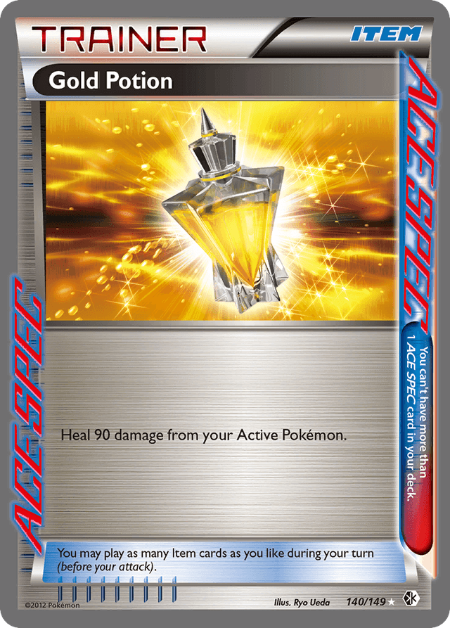 Carta Gold Potion 140/149 do set Boundaries Crossed — Pokémon TCG | Bynx