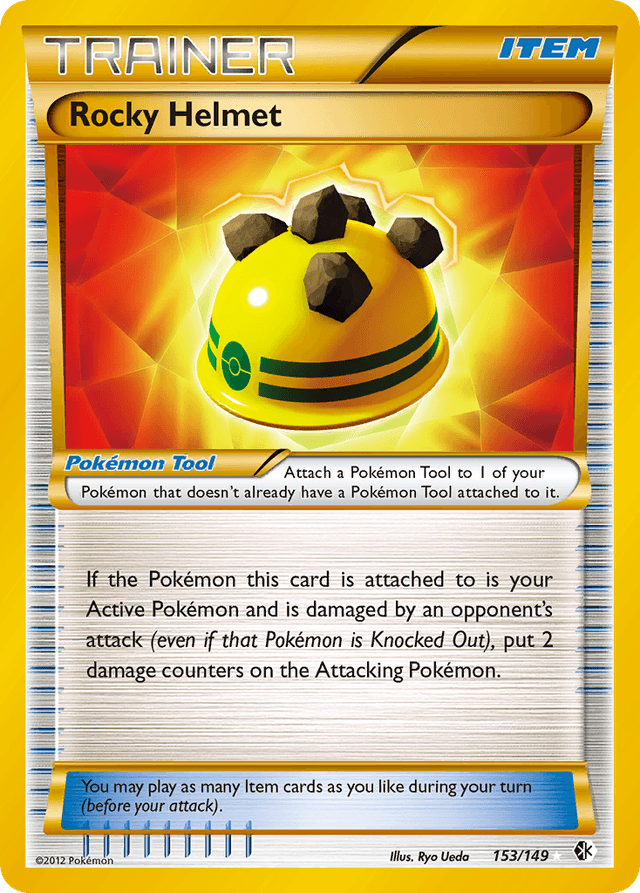 Carta Rocky Helmet 153/149 do set Boundaries Crossed — Pokémon TCG | Bynx