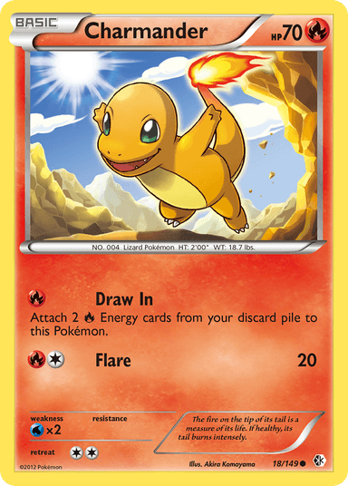 Carta Charmander 18/149 do set Boundaries Crossed — Pokémon TCG | Bynx