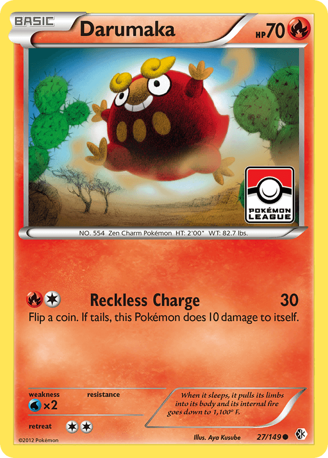 Carta Darumaka 27/149 do set Boundaries Crossed — Pokémon TCG | Bynx