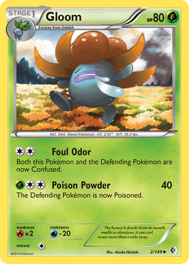 Carta Gloom 2/149 do set Boundaries Crossed — Pokémon TCG | Bynx