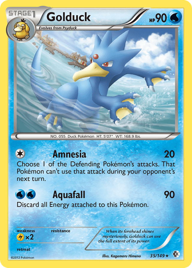 Carta Golduck 35/149 do set Boundaries Crossed — Pokémon TCG | Bynx
