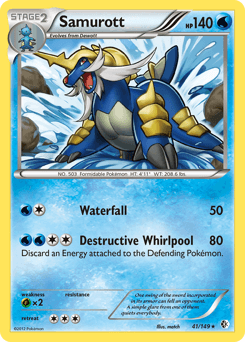 Samurott 41/149 — Fronteiras Cruzadas