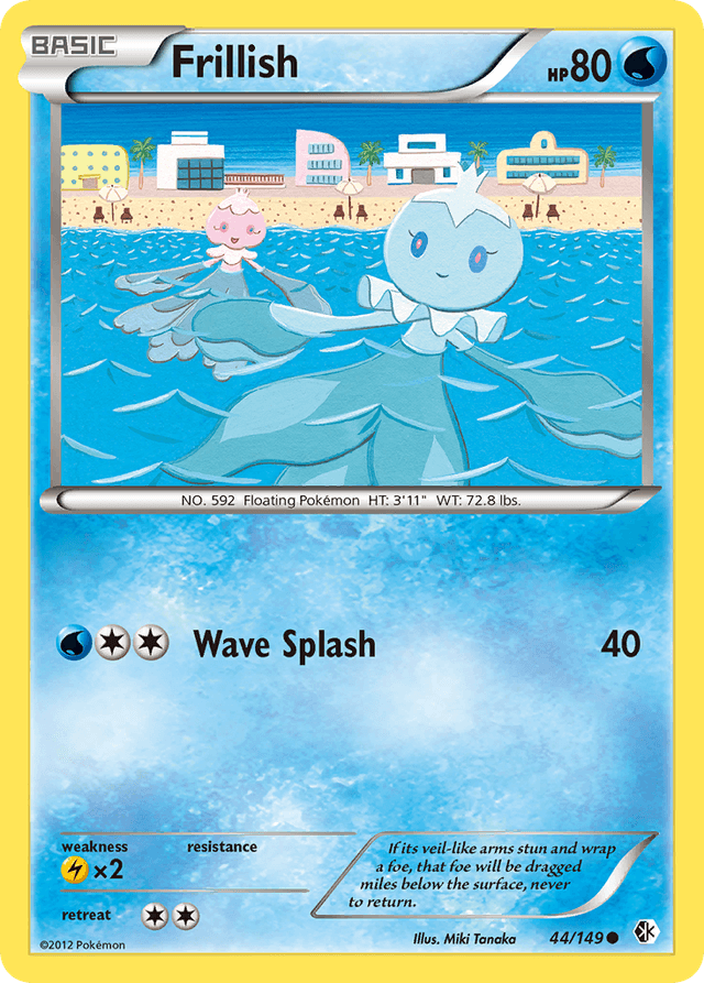Carta Frillish 44/149 do set Boundaries Crossed — Pokémon TCG | Bynx