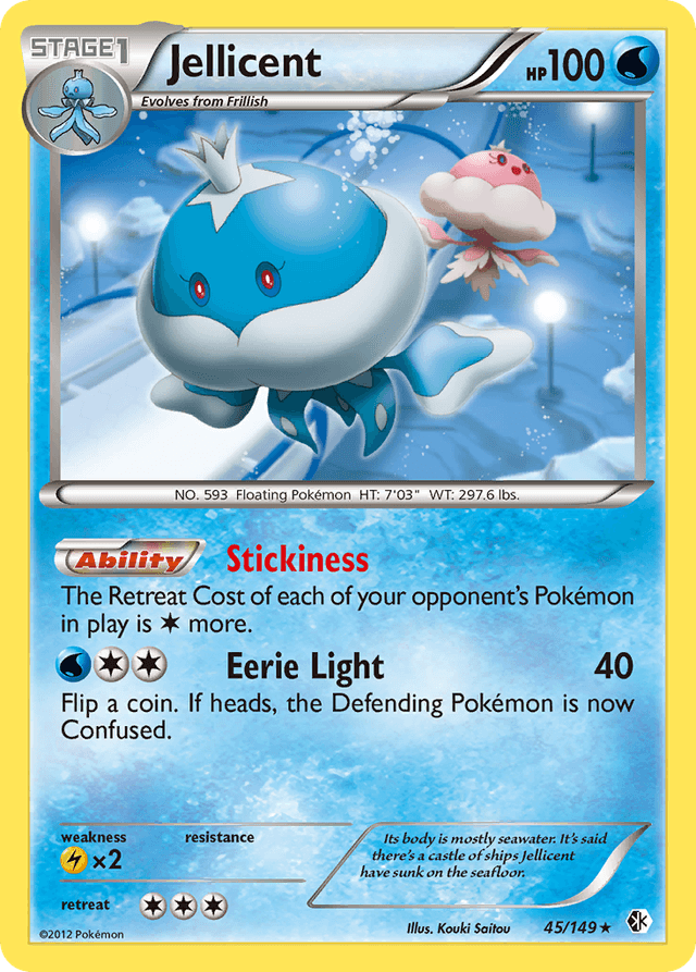 Carta Jellicent 45/149 do set Boundaries Crossed — Pokémon TCG | Bynx