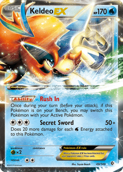 Keldeo-EX 49/149 — Fronteiras Cruzadas