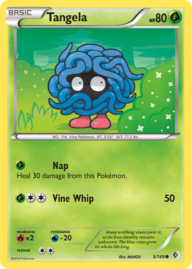 Carta Tangela 5/149 do set Boundaries Crossed — Pokémon TCG | Bynx