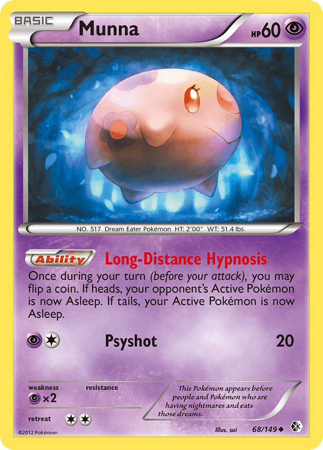 Carta Munna 68/149 do set Boundaries Crossed — Pokémon TCG | Bynx