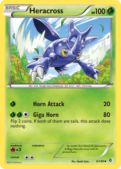 Heracross 8/149 — Fronteiras Cruzadas