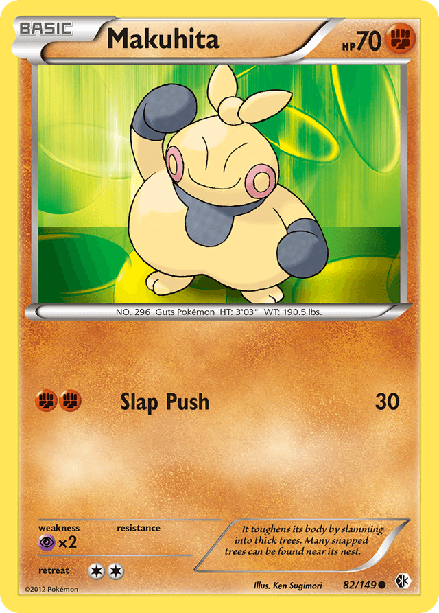 Carta Makuhita 82/149 do set Boundaries Crossed — Pokémon TCG | Bynx