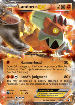 Landorus-EX 89 — Boundaries Crossed