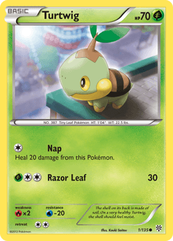 Turtwig 1/135 — Tempestade de Plasma