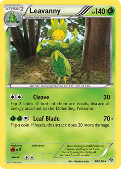 Leavanny 10/135 — Tempestade de Plasma