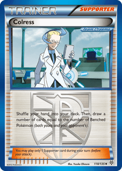 Colress 118/135 — Tempestade de Plasma