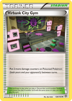 Virbank City Gym 126/135 — Tempestade de Plasma