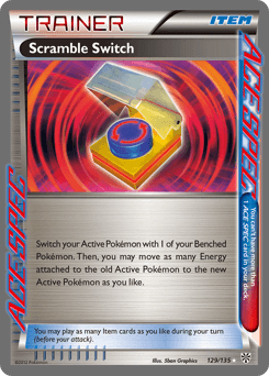 Scramble Switch 129/135 — Tempestade de Plasma